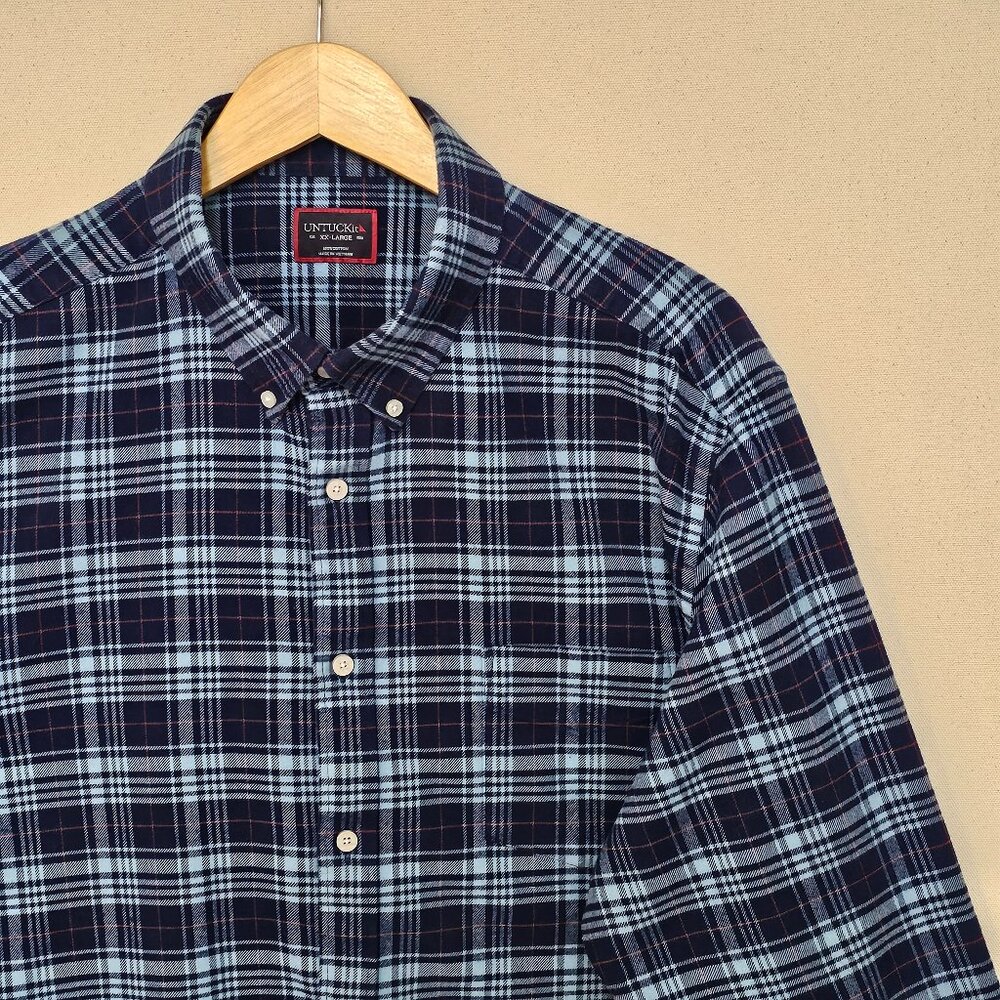 UNTUCKit Flannel Button Down XXL